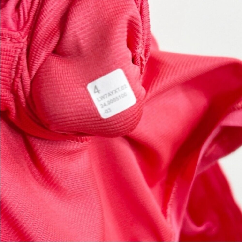 Lululemon NWT Hotty Hot Short *High-Rise Long 4" Glaze Pink - Picture 7 of 9